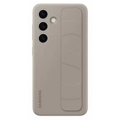 Cover Samsung S24 Plus Standing Grip Case - Taupe